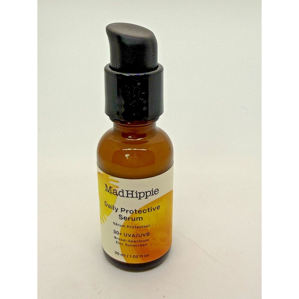 Mad Hippie SPF 30+ Vitamin C Serum Zinc Oxide Daily Protective 1oz New